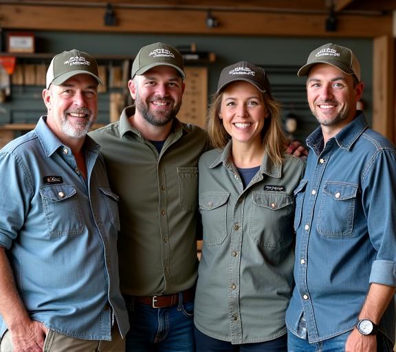 Das freundliche und erfahrene Team von AlpenAngler Outfitters